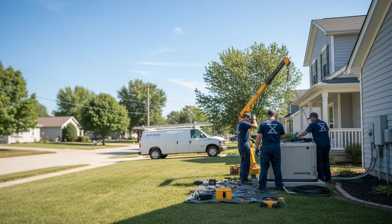 Generator Installation in Round Mountain, TX near me